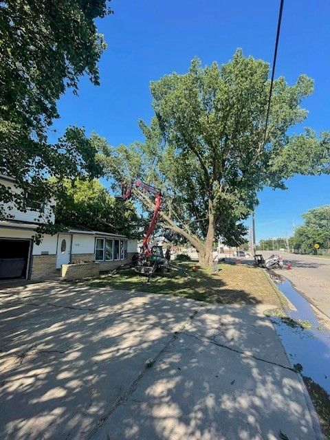 Storm Damage Clean-Up — Colwich, KS — A & M Tree Service & Stump Grinding