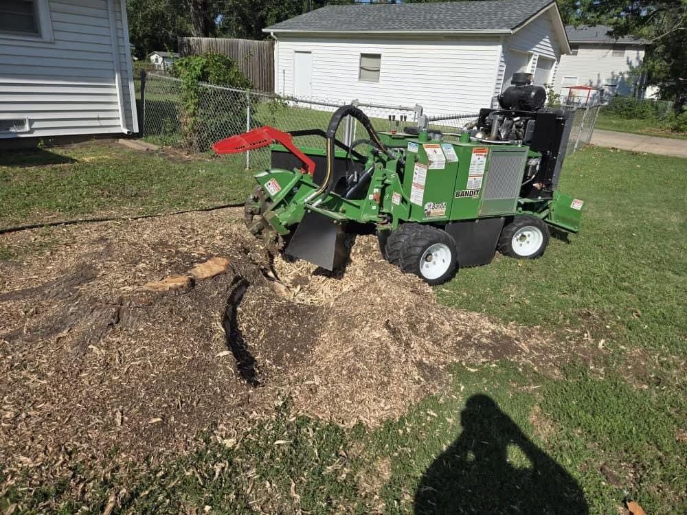 Stump Grinding — Colwich, KS — A & M Tree Service & Stump Grinding