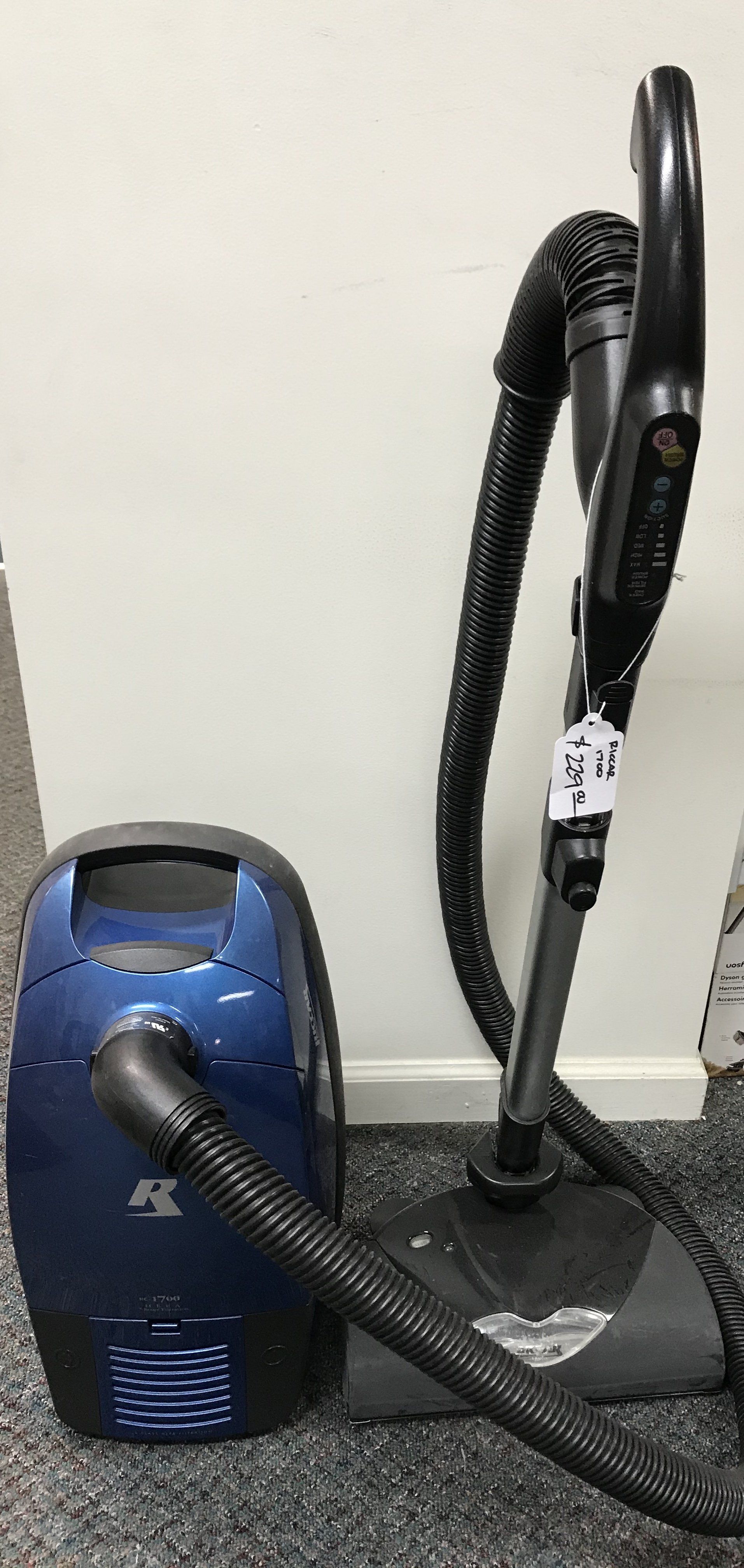 Frye's Sweeper & Sewing Reconditioned Vacuums Lineup