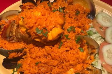 Paella — Bethpage, NY — Mangoes Mexican Bar & Grill