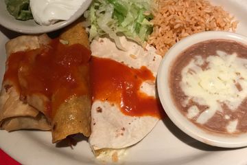 Enchilada & Chile Relleno — Bethpage, NY — Mangoes Mexican Bar & Grill