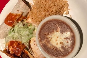 Tostada, Enchilada & Burrito — Bethpage, NY — Mangoes Mexican Bar & Grill