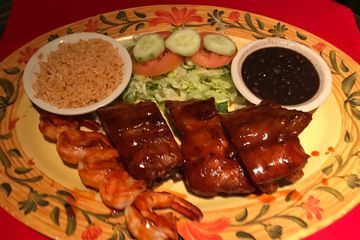 Barbecue Shrimp & Ribs — Bethpage, NY — Mangoes Mexican Bar & Grill