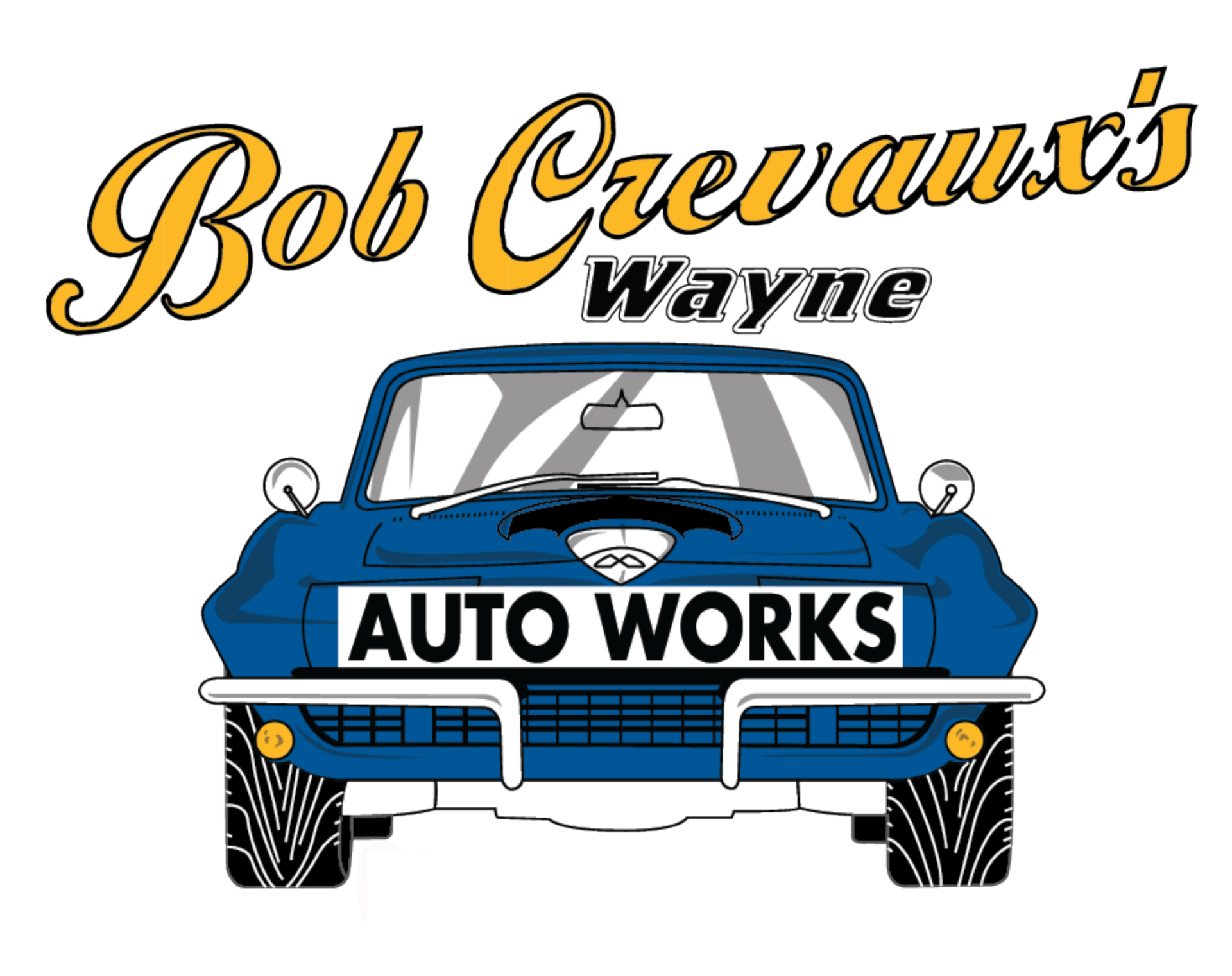 Bob Crevaux's Wayne Auto Works Logo