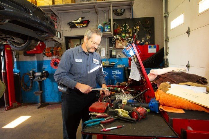 Technician Working