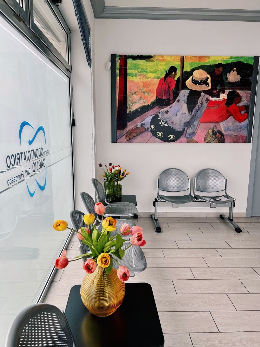 sala attesa dentista