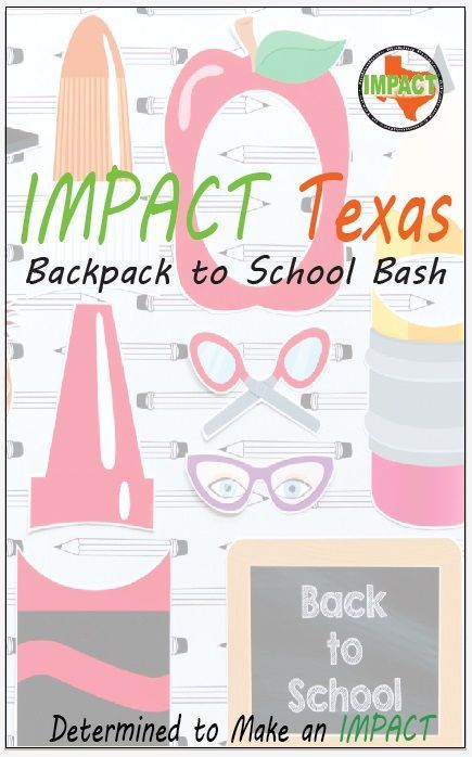 Back-to-school flyer for 