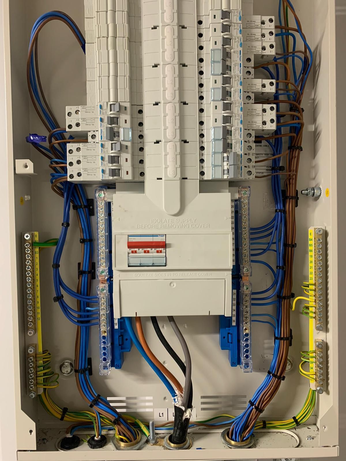 Hager TP+N Distribution Board