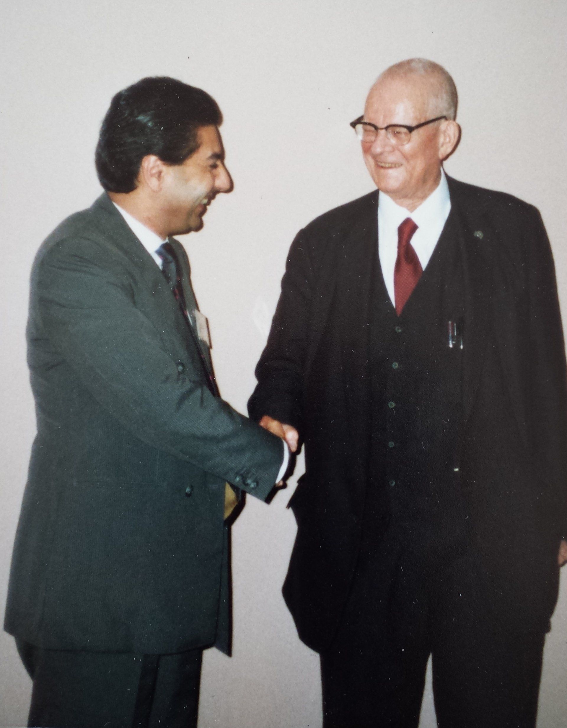 Founder with Dr Deming