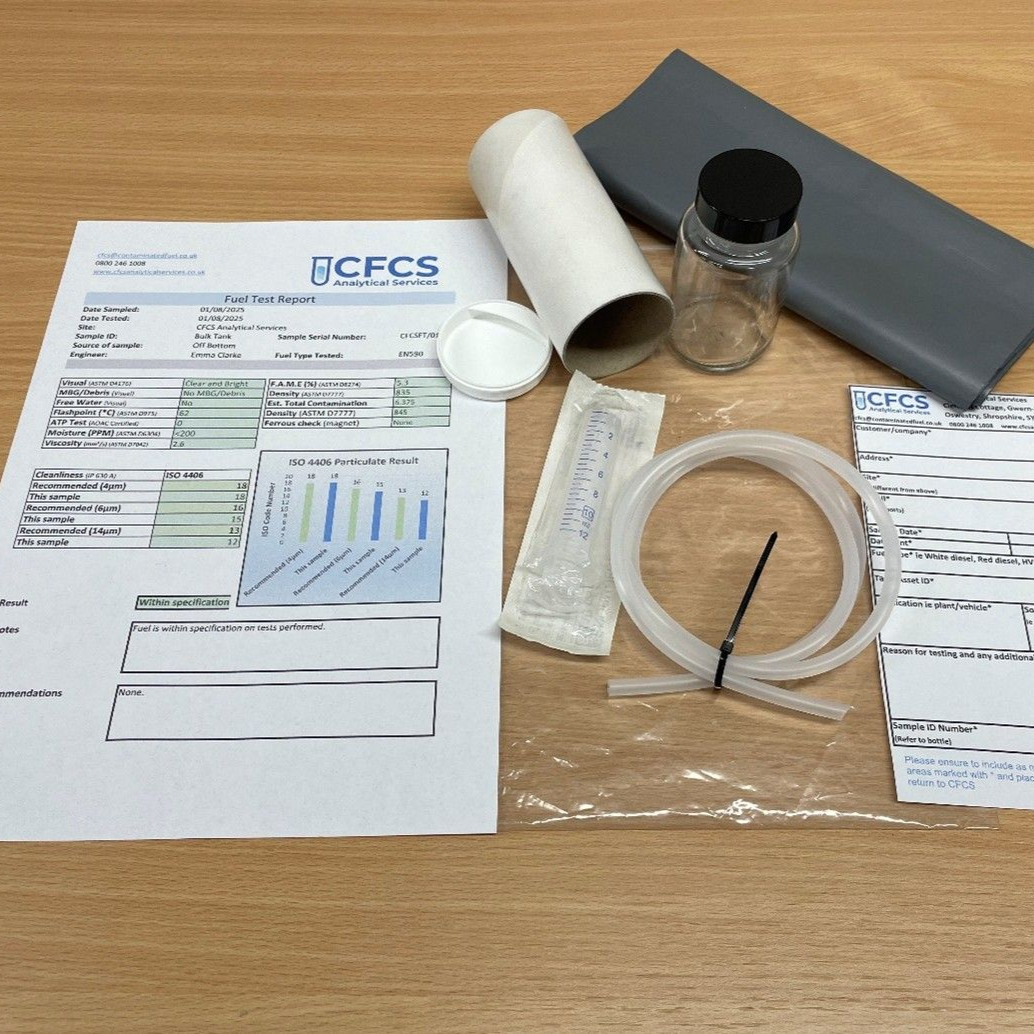 Order Our Fuel Contamination Kit