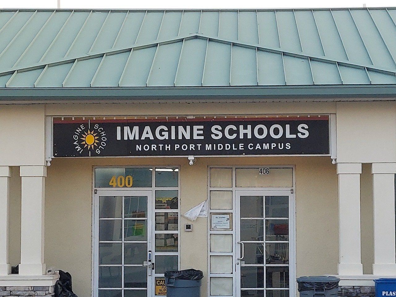 The front of imagine schools north port middle campus