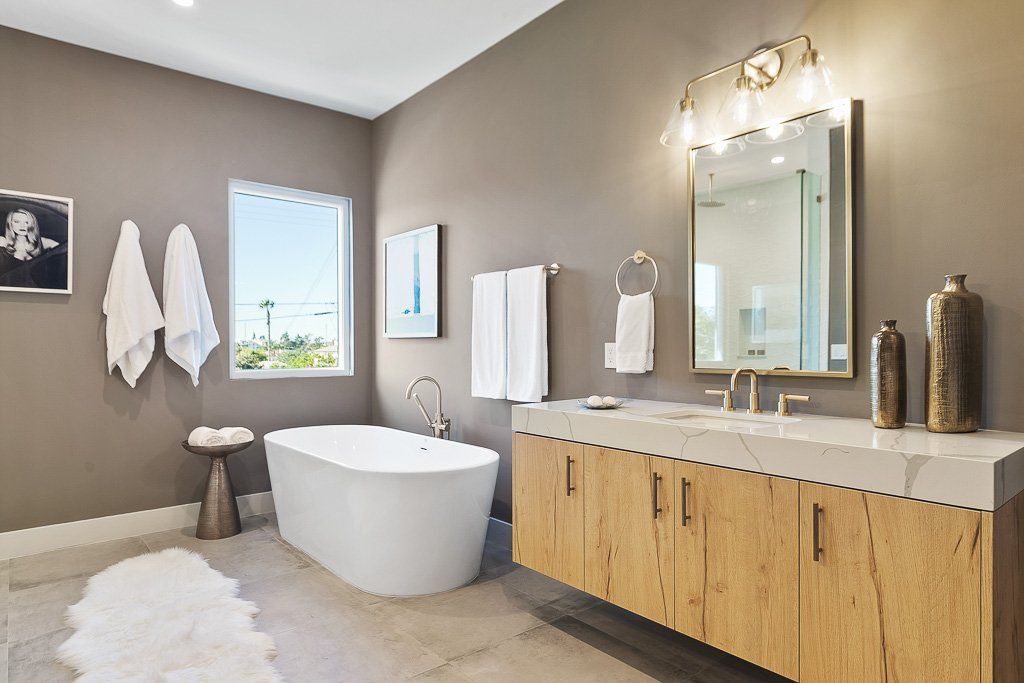 Master bathroom remodel in Lake Forest, CA