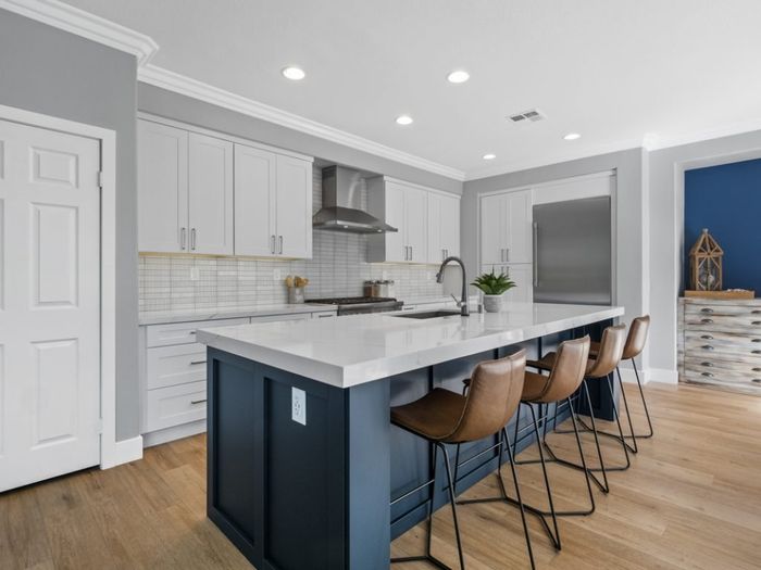 Kitchen island remodel in Mission Viejo, CA