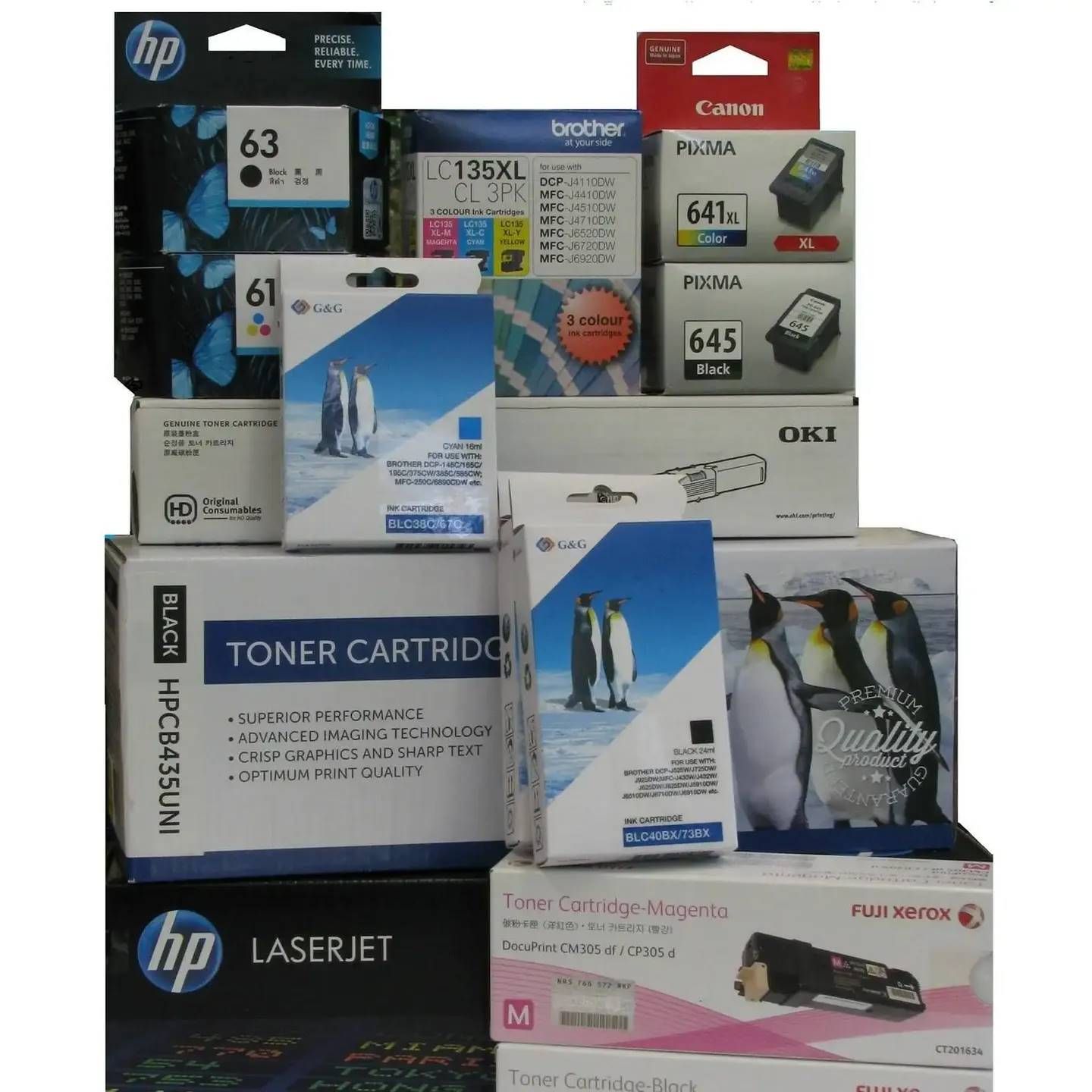Several Boxes of Toner Cartridges — Ink n' Toner Forster in Taree, NSW