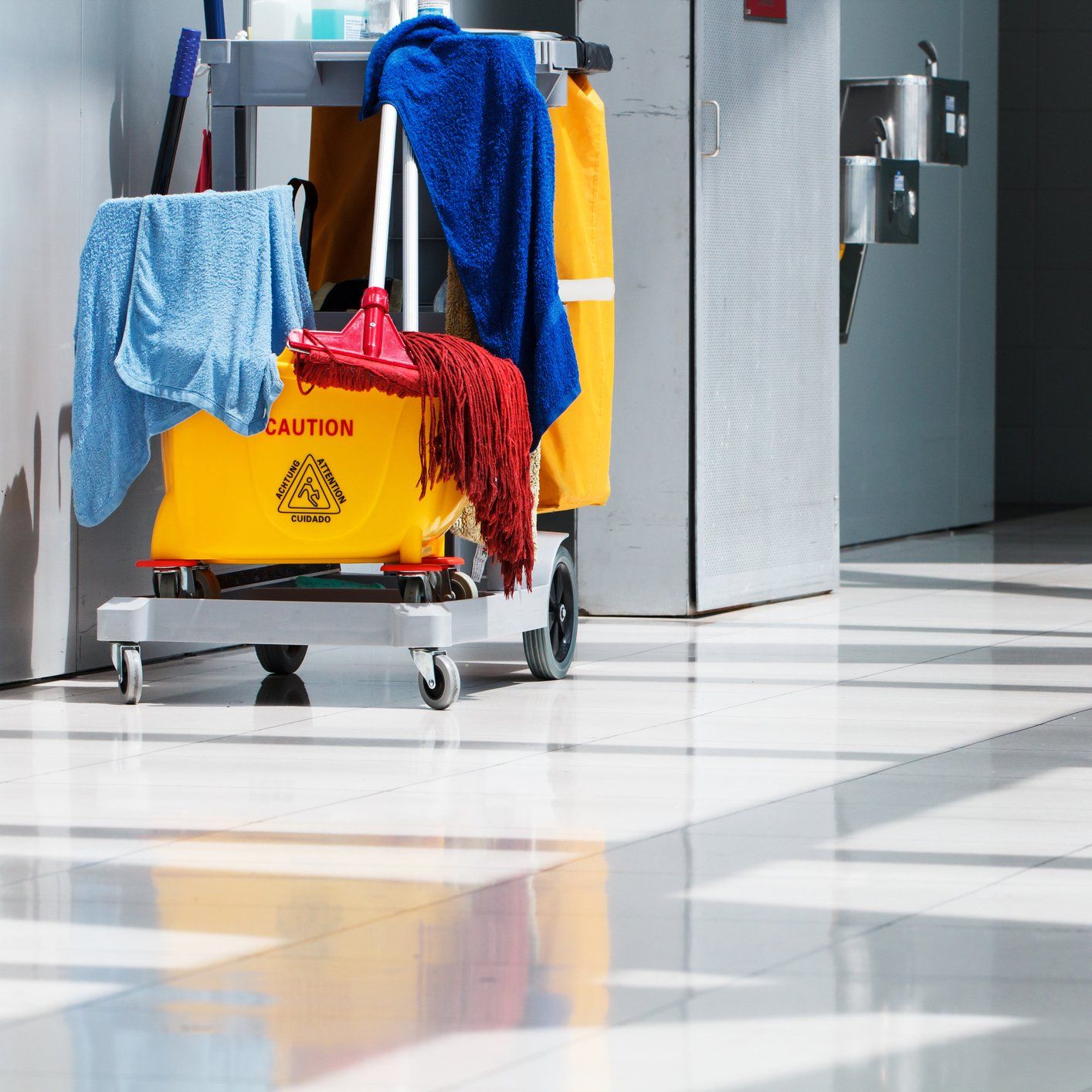 Janitorial And Mop Bucket — Denver, CO — Simplified Living Home Services