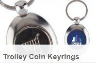 Trolley Coin Keyrings Walsall