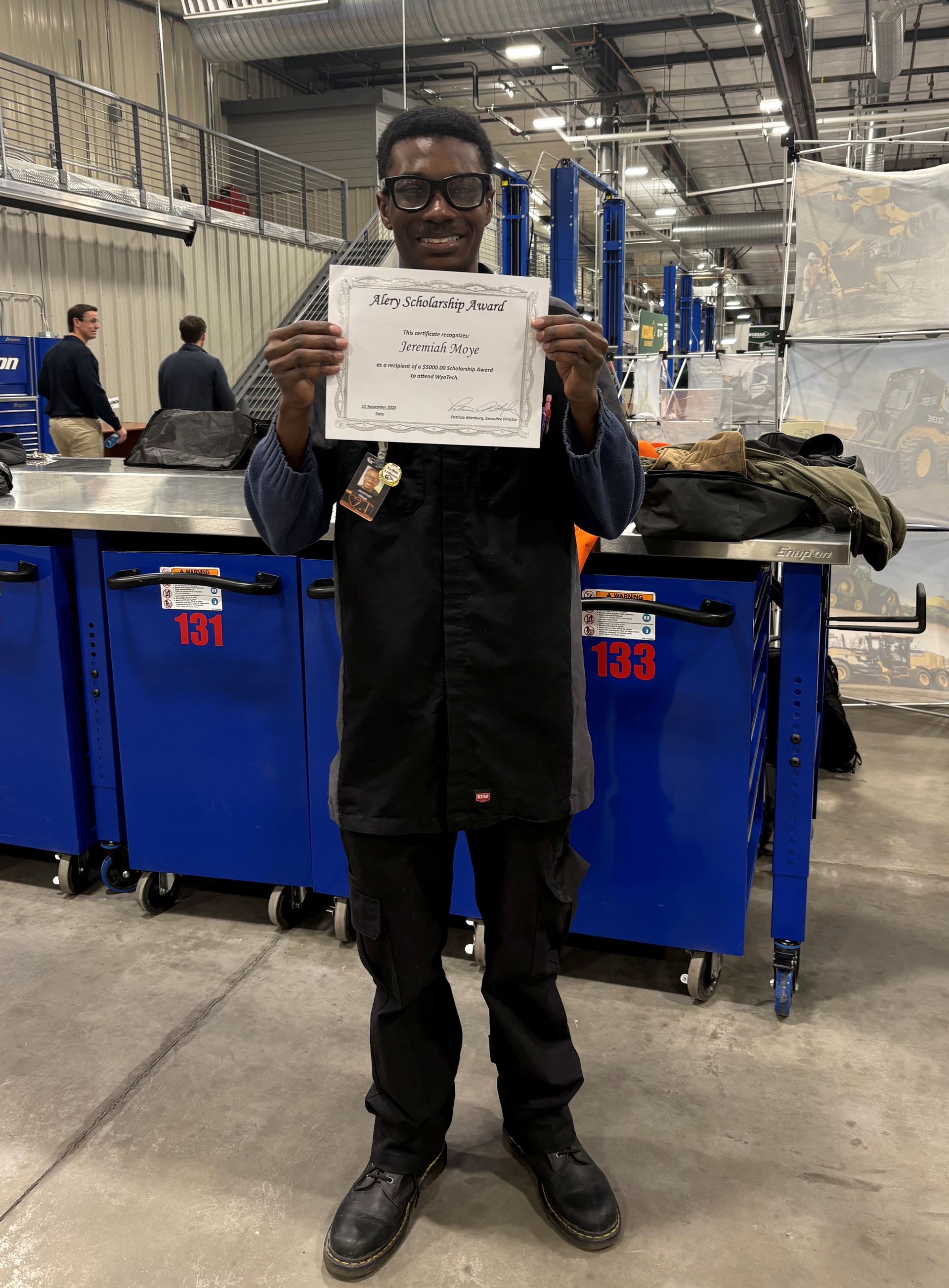 Love Trades Avery Scholarship Awardee