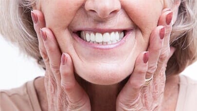 Smiling Senior Woman - family dental care in Portland, OR