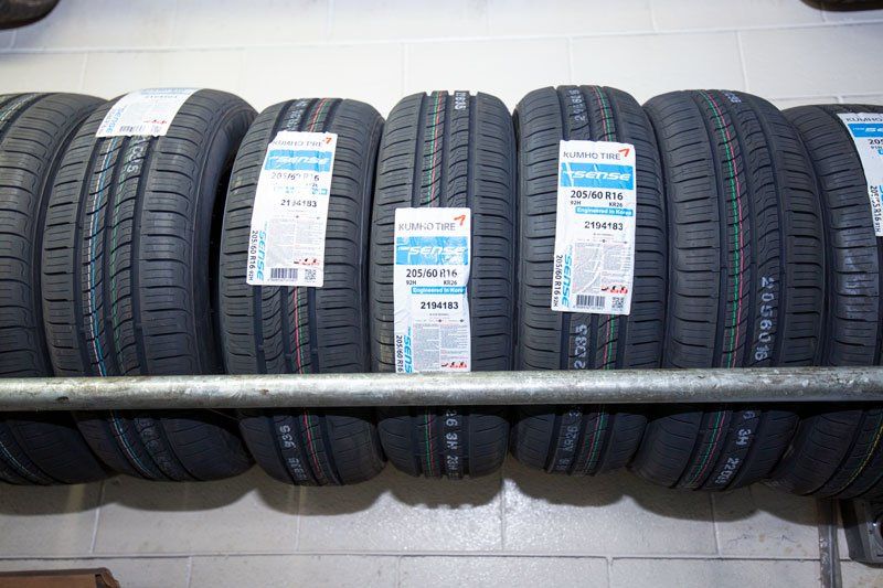 Tyre Wall - Adelaide, SA - Silver’s Auto Centre