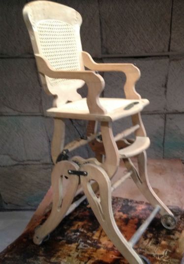 Aged Highchair — Mountainside, NJ — Maxwell's Furniture Restoration