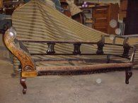 Old Chaise Lounge — Mountainside, NJ — Maxwell's Furniture Restoration