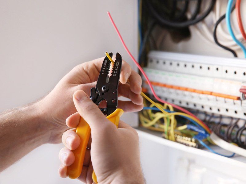 electricians doing some rewiring