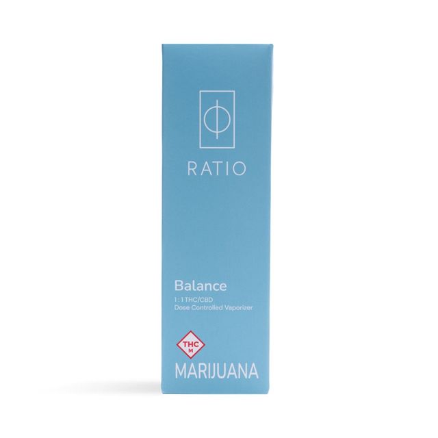 Balance 1:1 THC to CBD