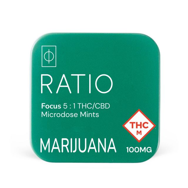 Focus 5:1 THC to CBD | RATIO Cannabis Focus 5:1 THC to CBD | RATIO Cannabis