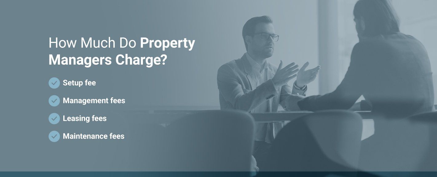 how much do property managers charge