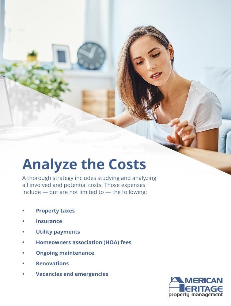 analyze the costs of property management