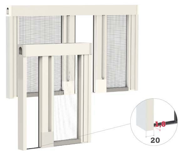 Zanzariere MV LIne Linea Bora Roma
