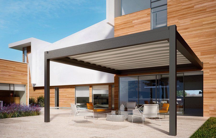 pergole bioclimatiche Roma - MM tende e infissi