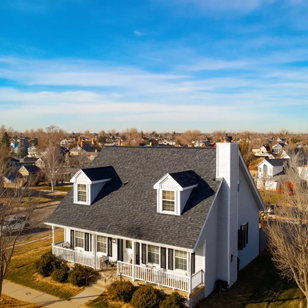 Asphalt shingle roofing Joliet IL installers provide roof slope conversions, steep-pitch installs, valley flashing integration, and storm-ready waterproof deck protection.