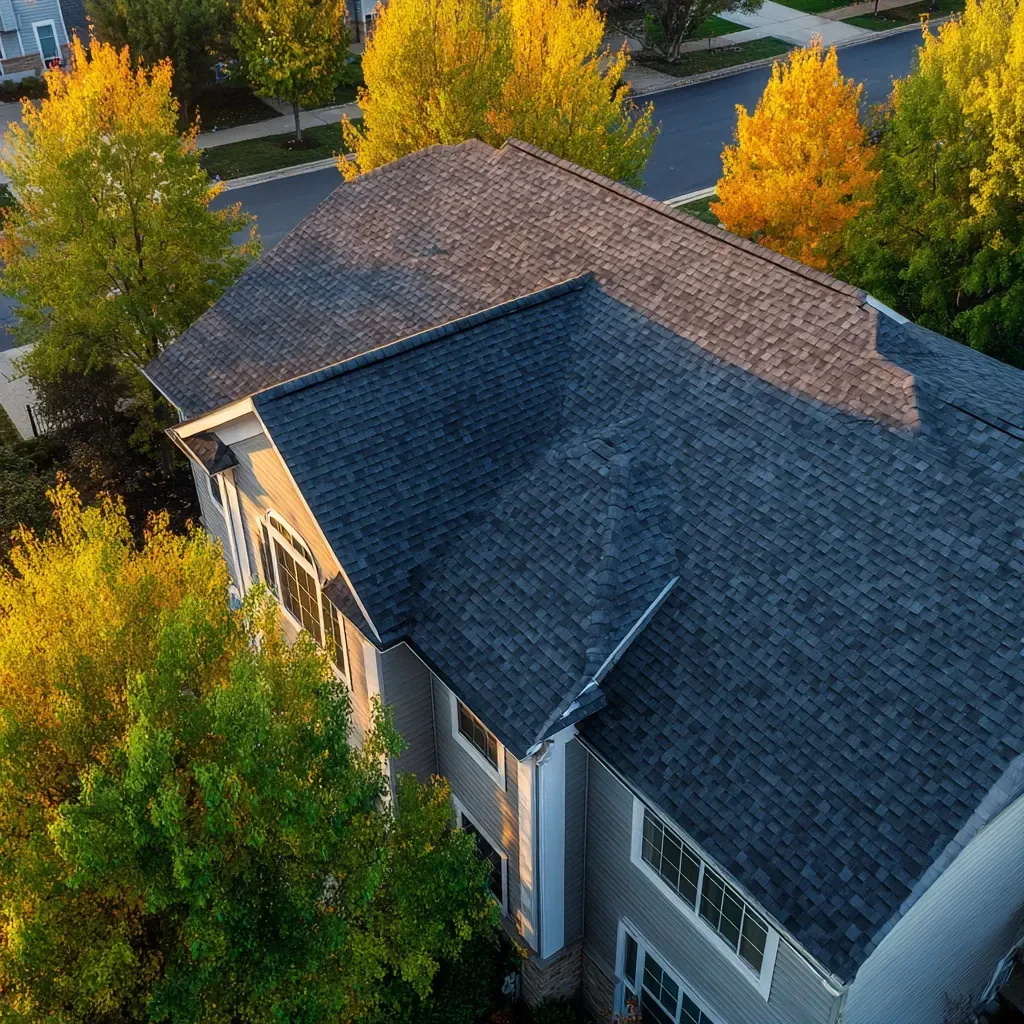 Our asphalt shingle roofing Joliet IL crews deliver high-performance re-roofing, soffit integration, proper drip edge alignment, and full warranty-backed installations.