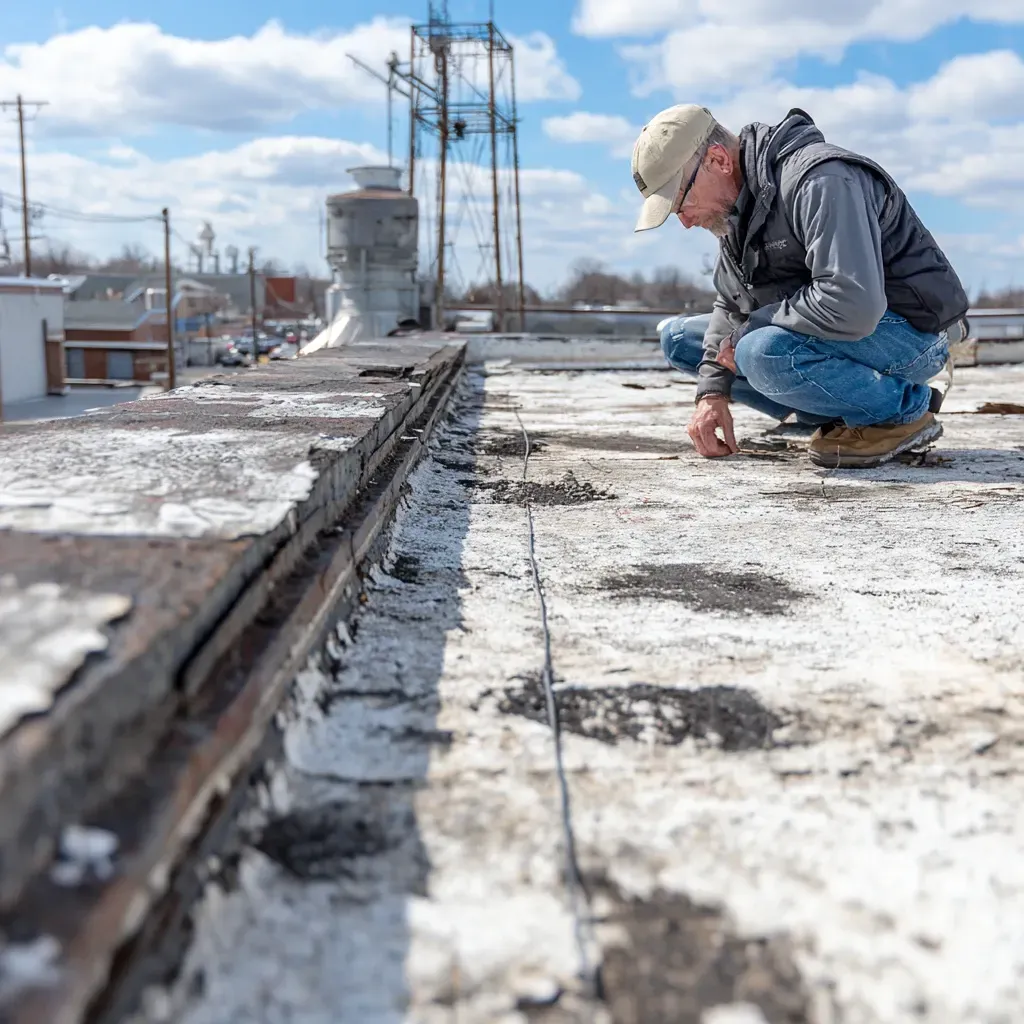 Commercial roof coating Joliet IL includes surface cleaning, adhesion priming, silicone membrane rolling, and edge termination sealing.