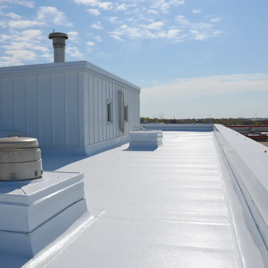 Energy-efficient commercial reflective roofing Joliet IL includes mechanically fastened white TPO, fully adhered PVC, and reinforced seams with infrared-reducing layers.