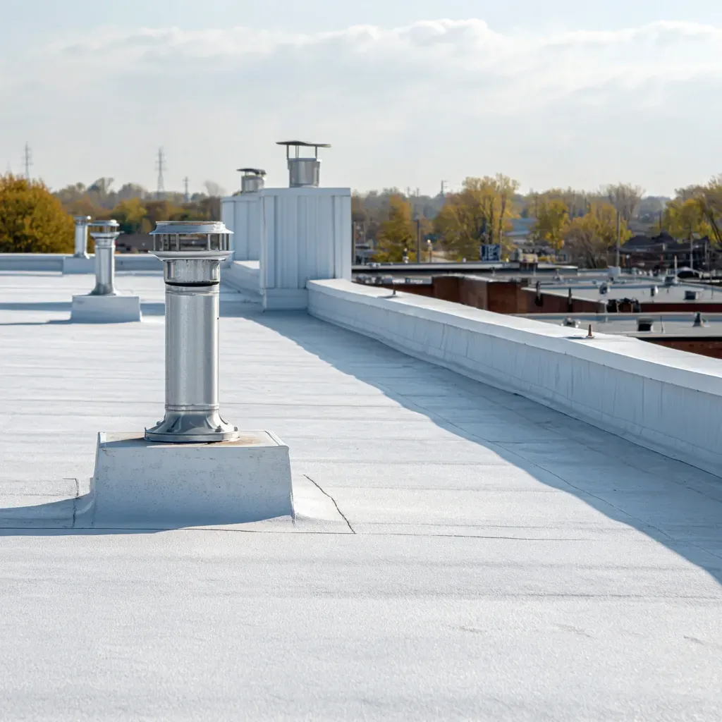 Commercial reflective roofers Joliet IL apply heat-resistant membranes with high solar reflectance index (SRI) ratings, energy-efficient coatings, and ponding protection.
