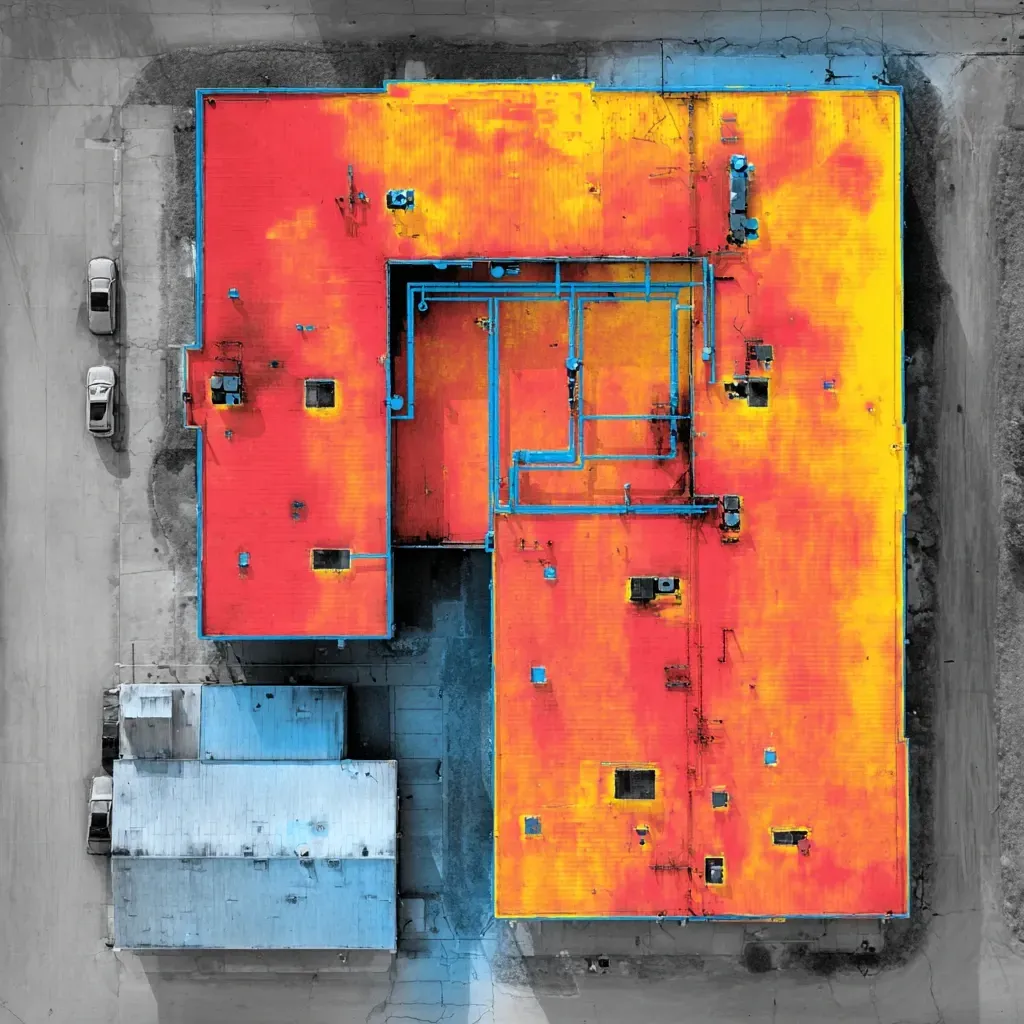 Joliet IL commercial roofers provide white reflective membranes for energy savings, rooftop duct sealing, and windproof membrane anchoring systems.