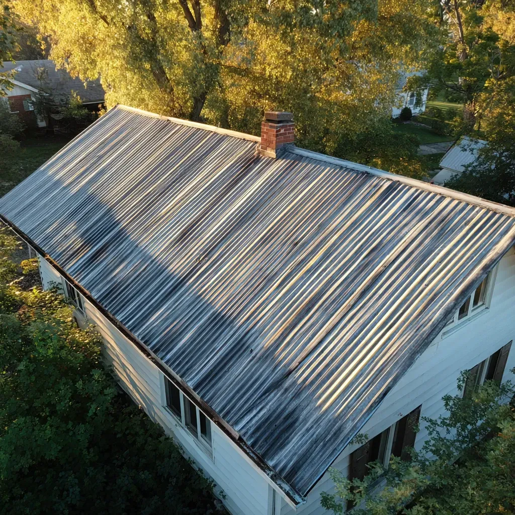 We install durable metal roofing Joliet IL solutions including Galvalume panels, Kynar 500-coated aluminum sheets, seamless valley flashing, and snow-shedding ridgelines.