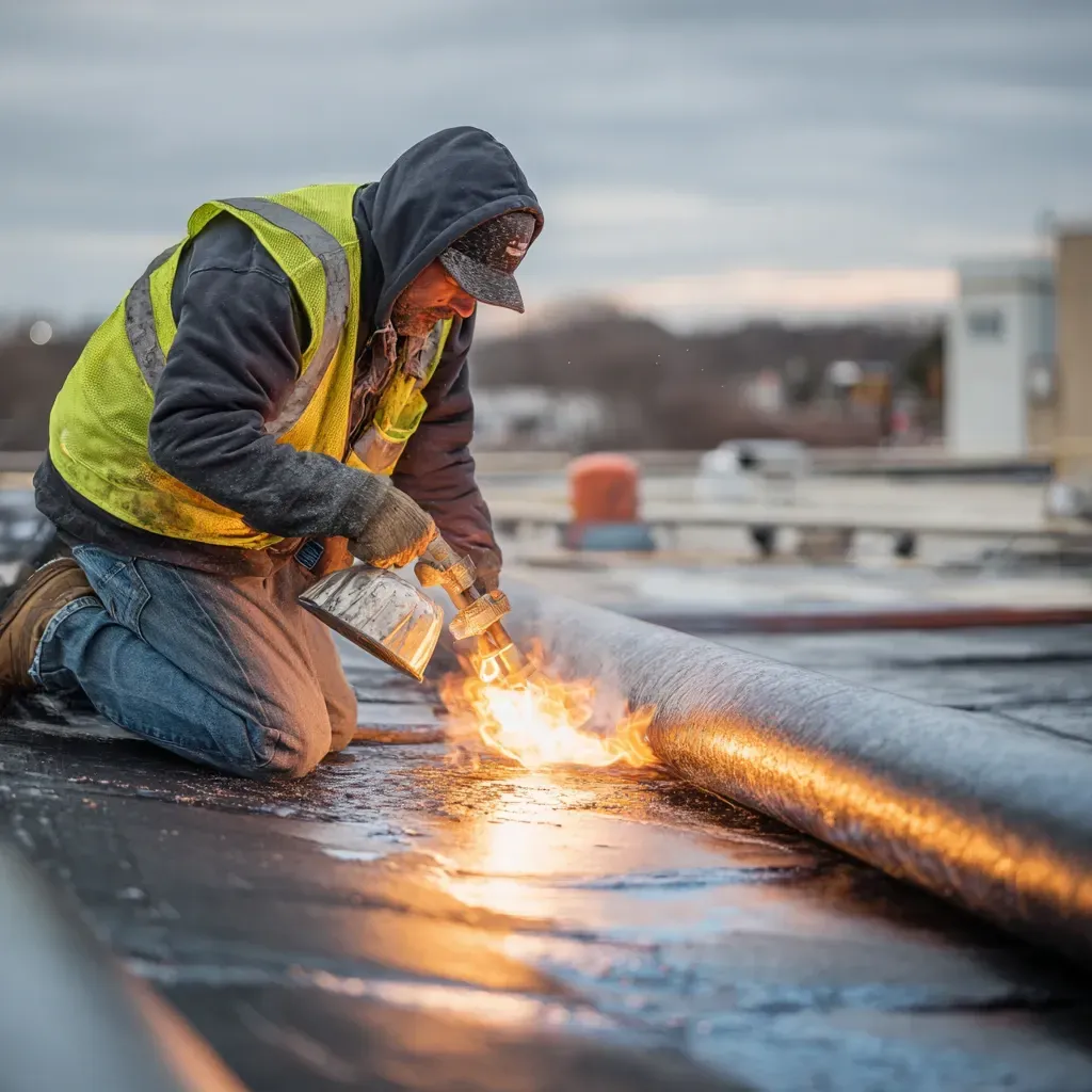 We offer commercial roofing Joliet IL services like TPO seam welding, reinforced EPDM sealing, ISO insulation boards, and flat roof water drainage optimization.