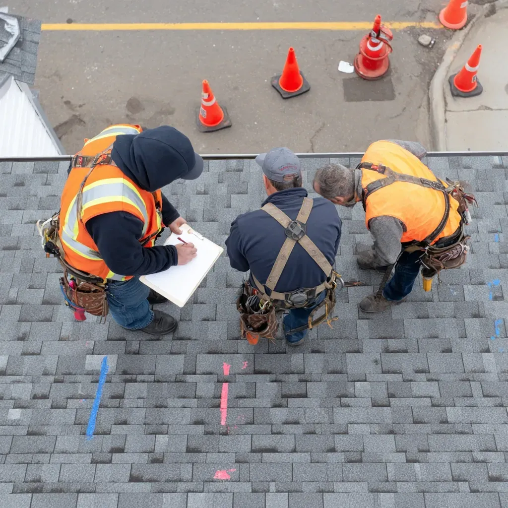 Full-service roof replacements and installations in Joliet IL include fascia and soffit upgrades, ridge beam reinforcement, leak prevention layers, and architectural shingle installs.