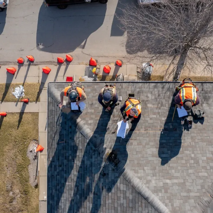 Joliet IL roof repair experts fix chimney leaks, ridge beam cracks, soffit sagging, storm-caused structural roof issues, and wall-roof junction sealing.