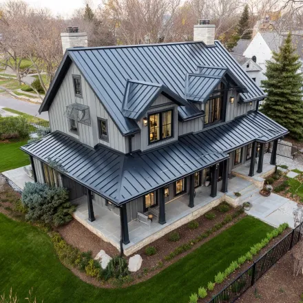 Will County Joliet IL roofers use weatherproof shingles, solar-ready ventilation, soffit maintenance, fascia covering, and seamless roofing finishes.