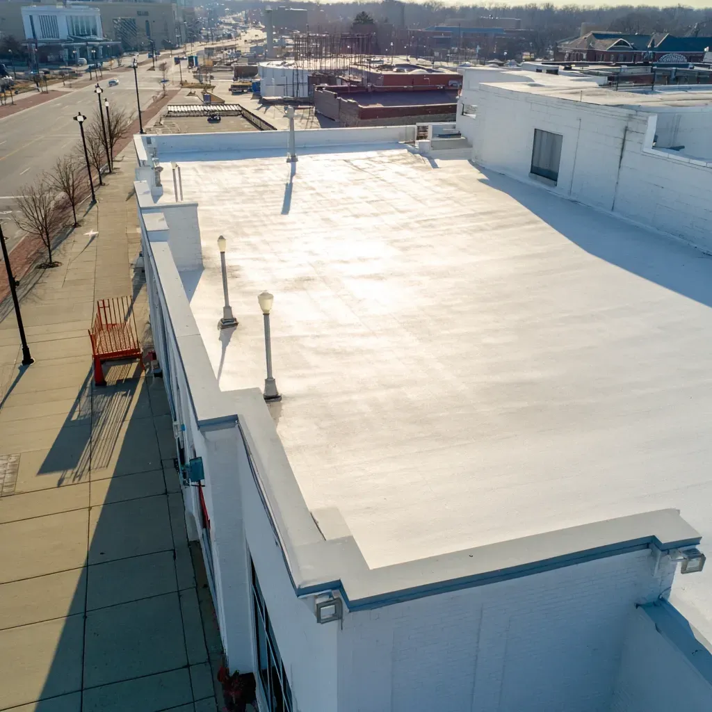 White roof installers Joliet IL use UV-stable PVC membranes, reinforced seam systems, and reflective surface cleaning prep for peak performance.
