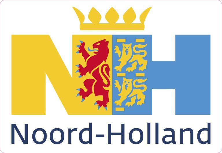 Logo van Noord-Holland, Nederland: gele 