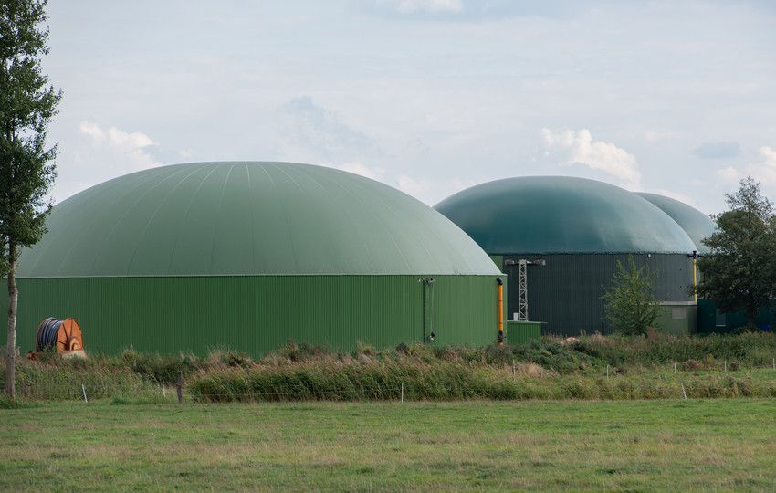 Green storage tanks
