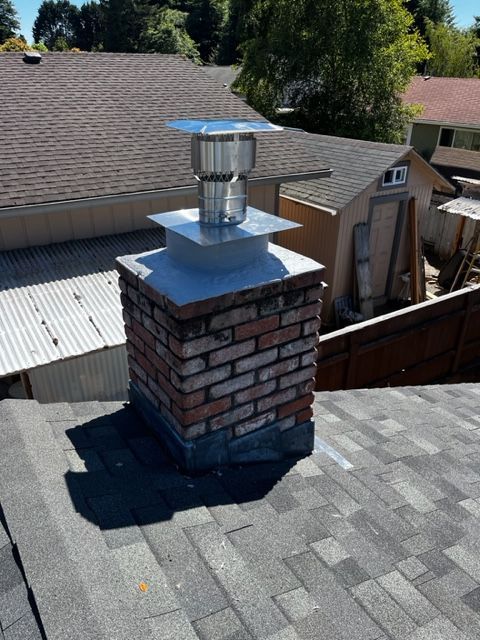 Outdoor Chimney - Mckinleyville, CA - Northcoast  Chimney Sweep
