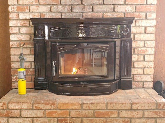 Elegant Black Chimney - McKinleyville, CA - Northcoast Hearth & Stoves
