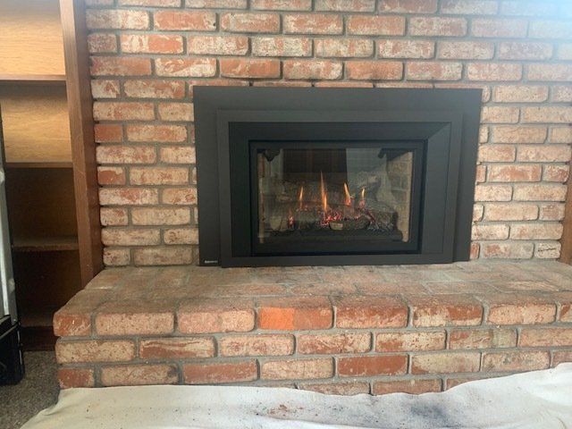 Elegant Black Boxed Chimney - McKinleyville, CA - Northcoast Hearth & Stoves