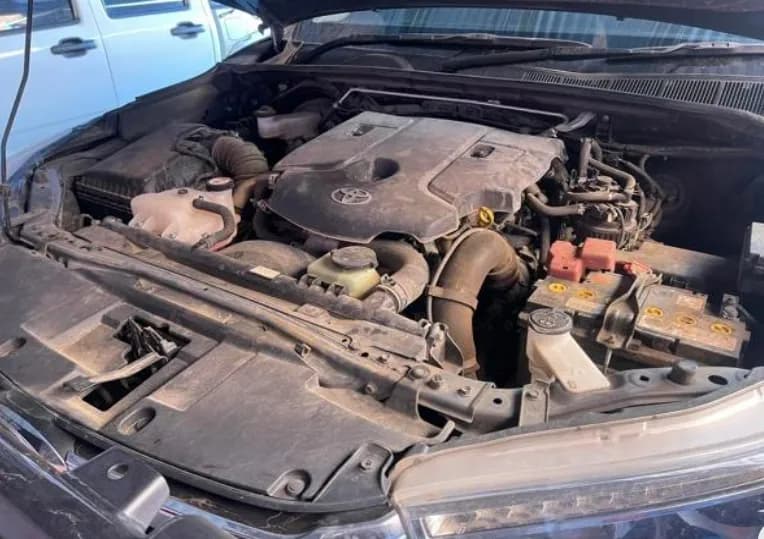 Dirty Car Engine — Jake’s Car Detailing in Tamworth, NSW